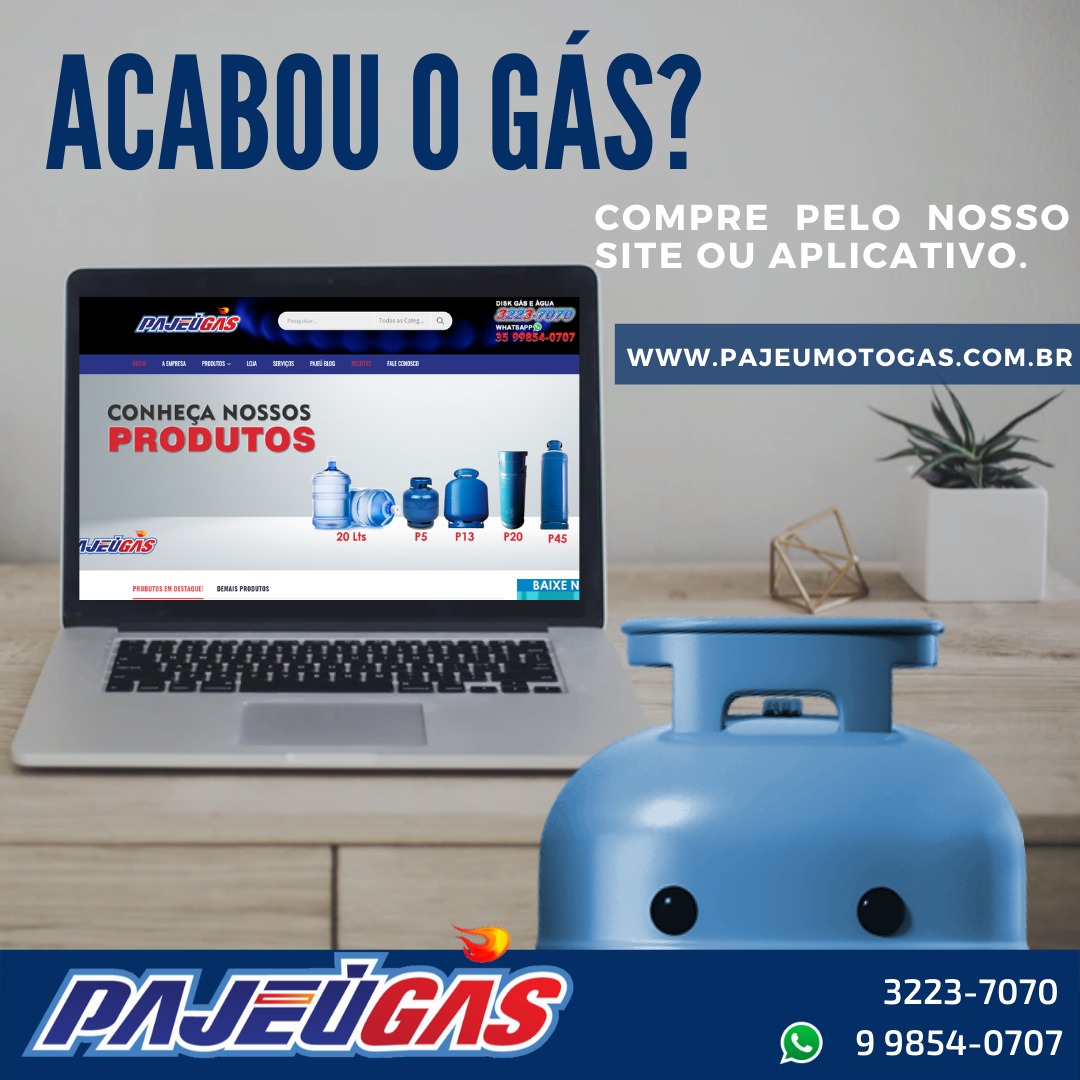 Pags Gas Acabou o gás? – Pajeú Gás