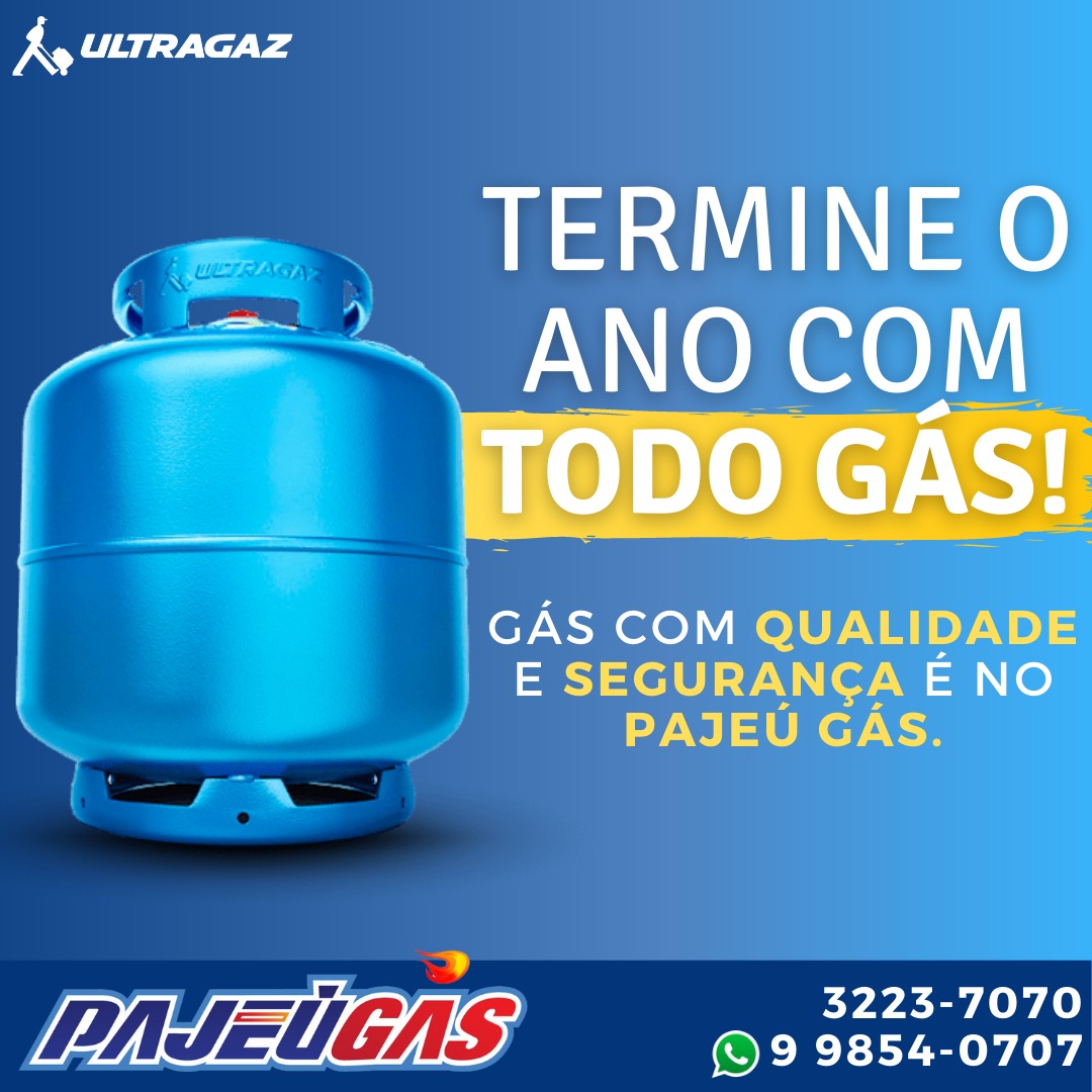 Pags Gas TERMINE O ANO COM TODO GÁS! – Pajeú Gás