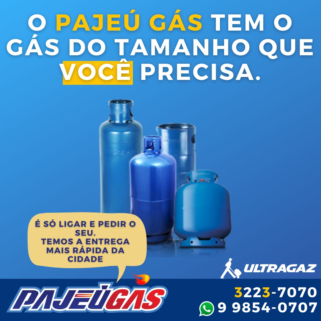 Pags Gas O gás do Tamanho que Você Precisa! – Pajeú Gás